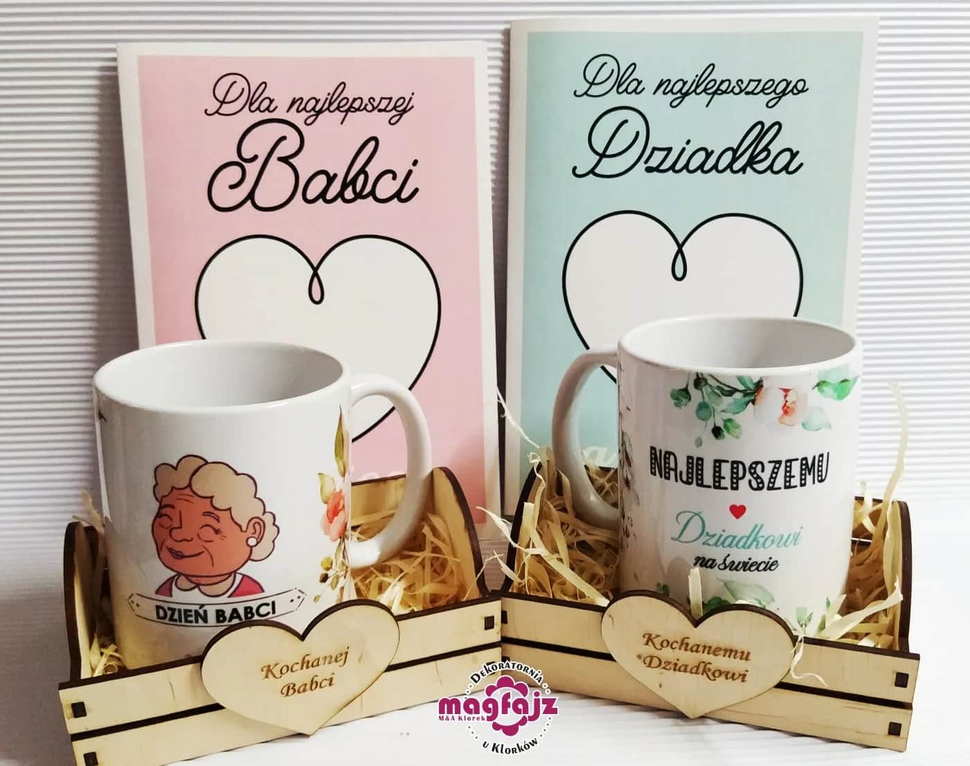 Kubki z nadrukiem na Dzień Babci i Dziadka